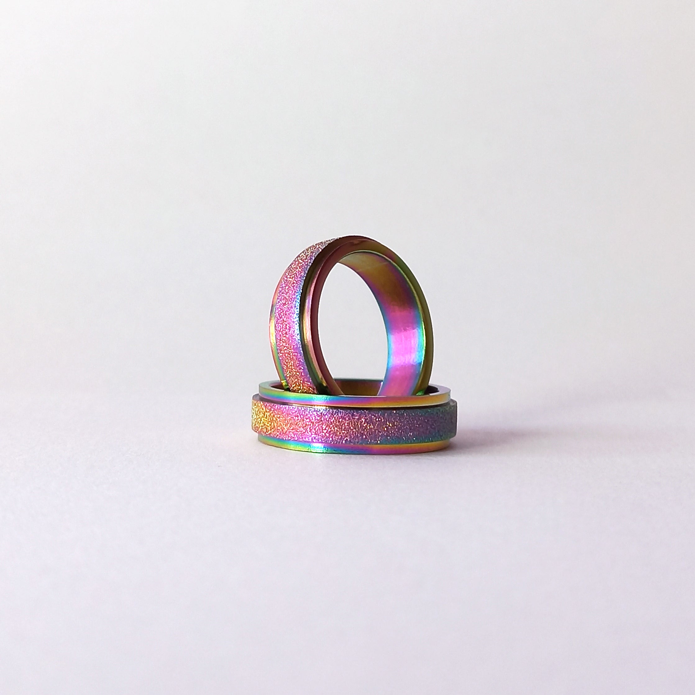 Rainbow Moon Dust Ring